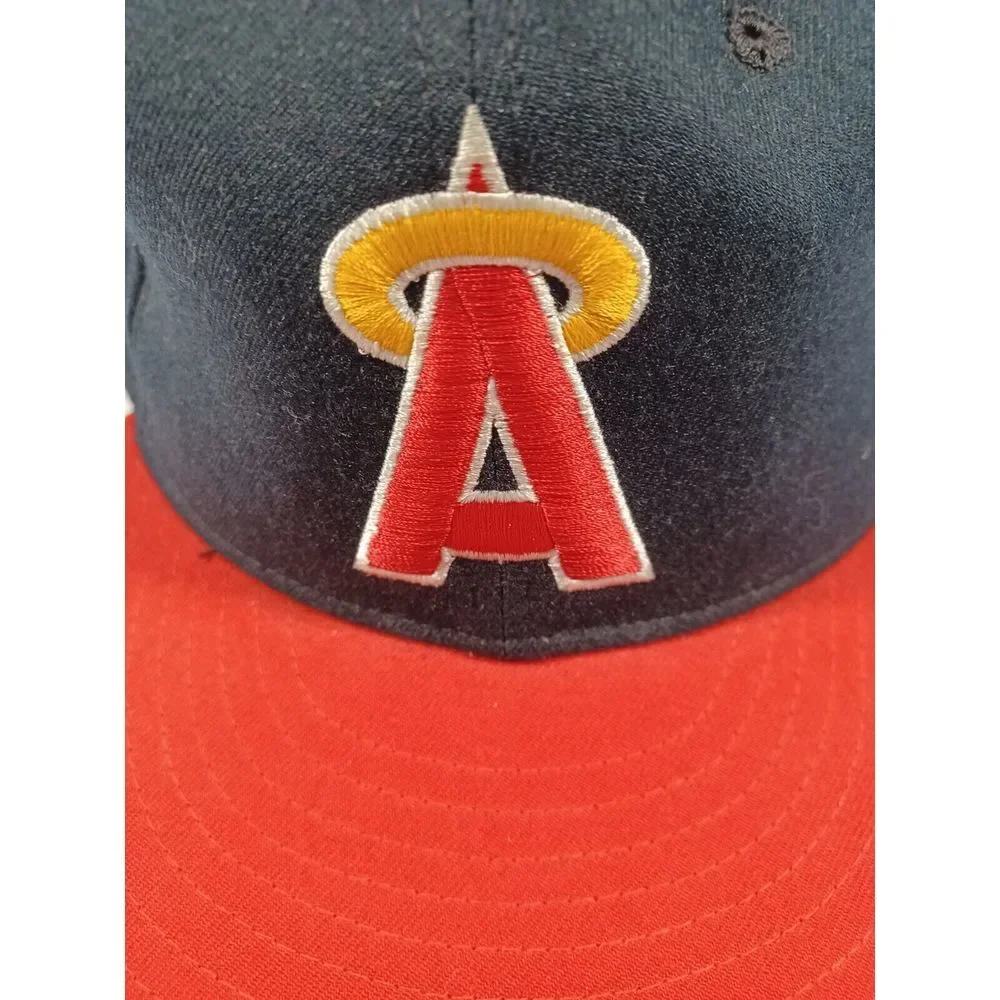 Anaheim Angels Hat Sz 6 3/4 New Era Diamond Collection Wool Made In USA VTG
